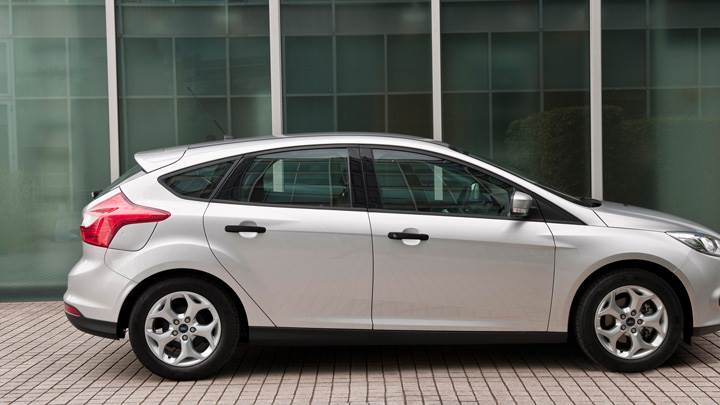2011 Ford Focus Studio Side Pose In Silver